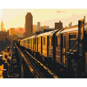 Peinture par numéros - New York Subway