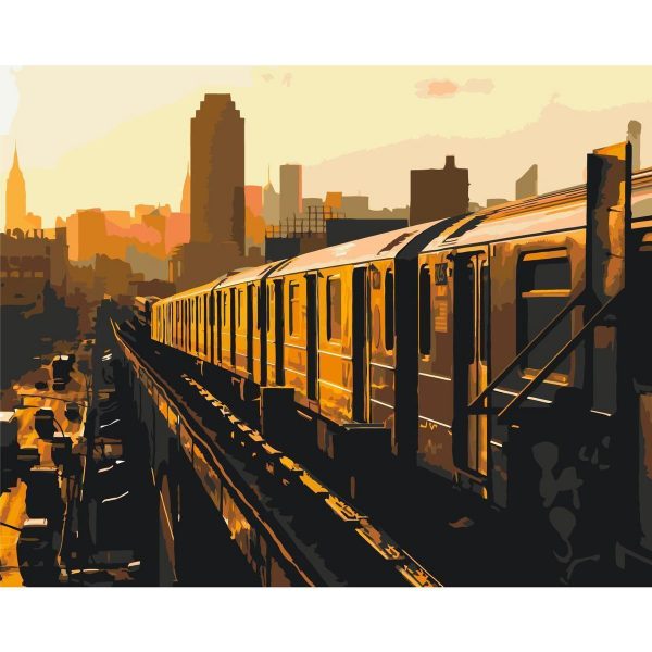 Peinture par numéros - New York Subway