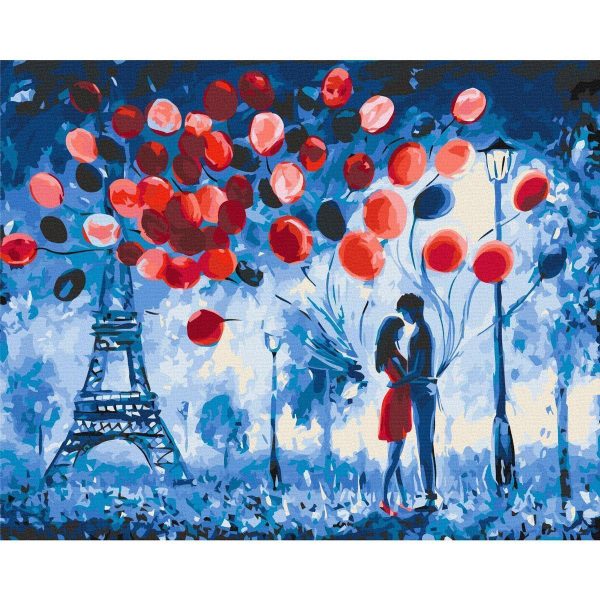 Peinture par numéros - Night in Paris