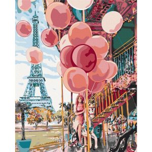 Peinture par numéros - Paris Carousel