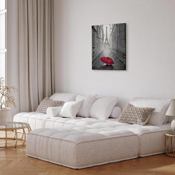 Peinture par numéros - Paris (Red Umbrella)
