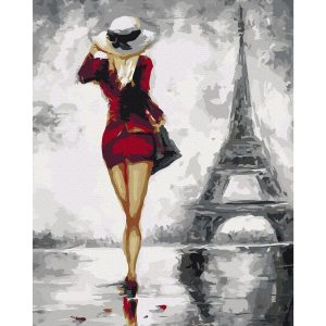 Peinture par numéros - Parisian Girl