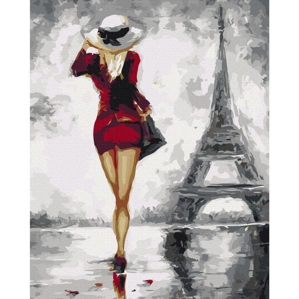 Peinture par numéros - Parisian Girl