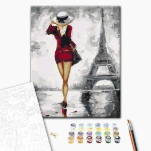 Peinture par numéros - Parisian Girl