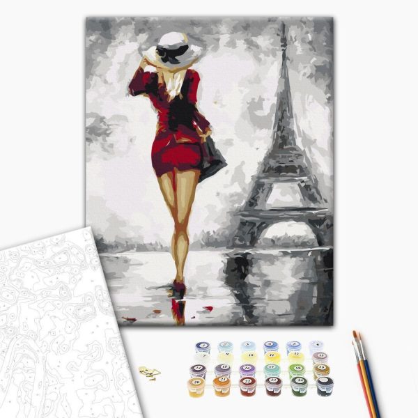 Peinture par numéros - Parisian Girl