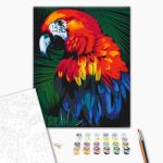 Peinture par numéros - Parrot