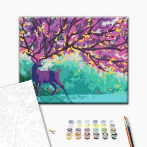 Peinture par numéros - Purple Deer
