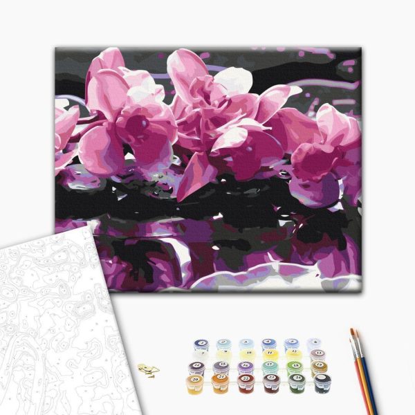 Peinture par numéros - Purple Orchid