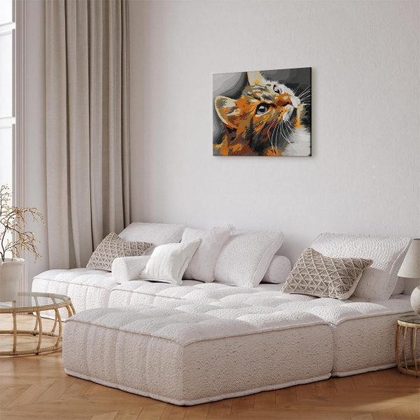 Peinture par numéros - Red Cat