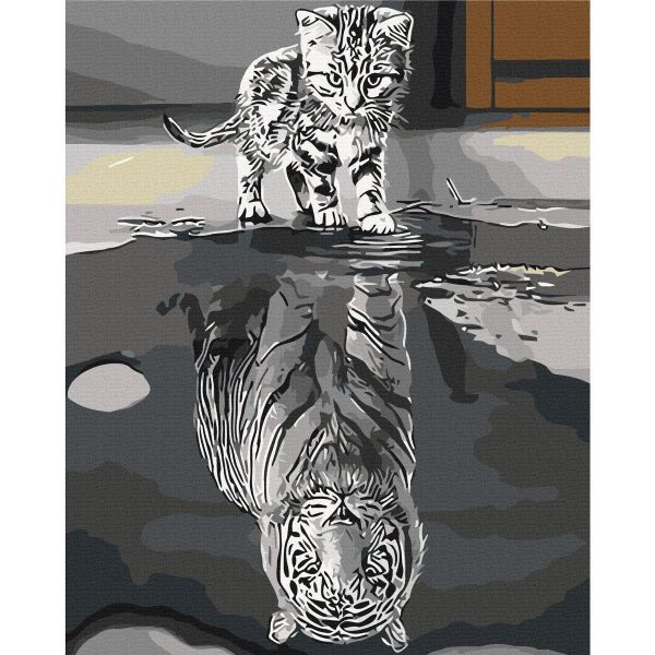 Peinture par numéros - Reflection From the Future