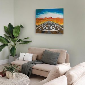 Peinture par numéros - Route 66