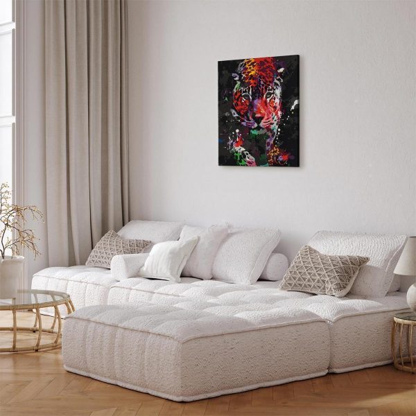 Peinture par numéros - Spotted Leopard