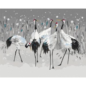 Peinture par numéros - Stork Family