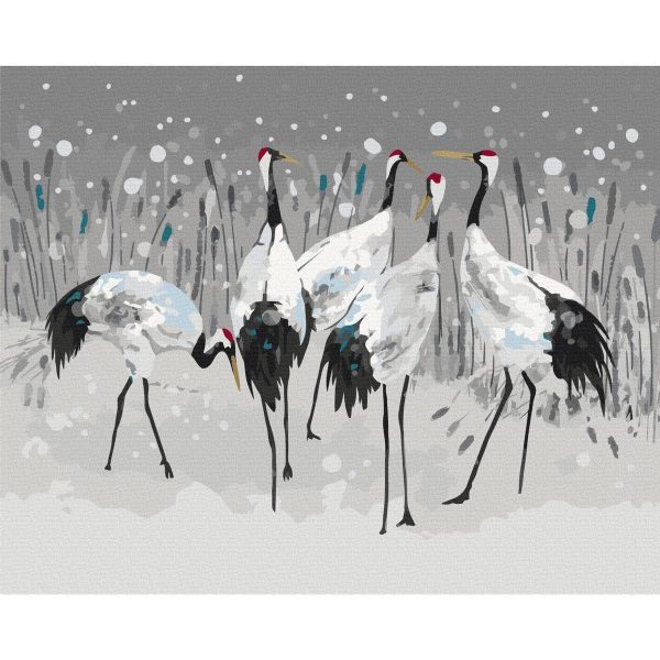 Peinture par numéros - Stork Family