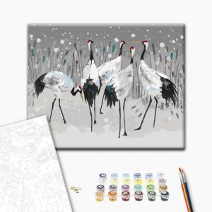 Peinture par numéros - Stork Family
