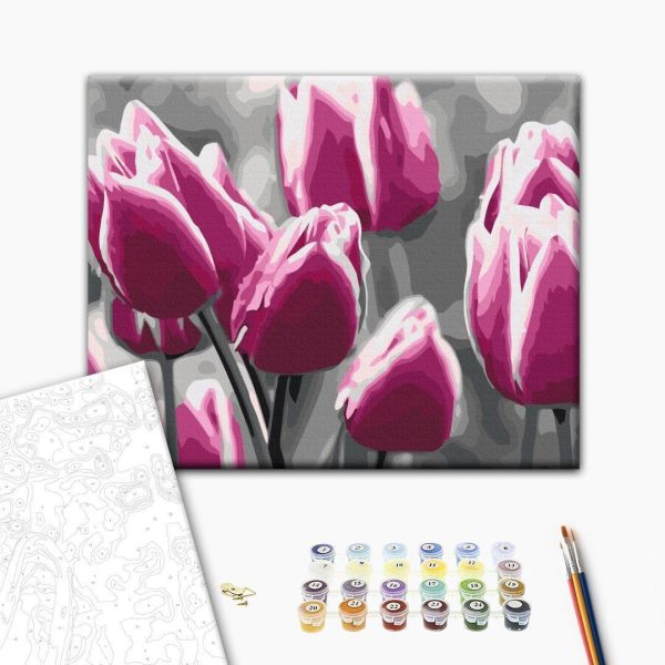 Peinture par numéros - Tulip Field