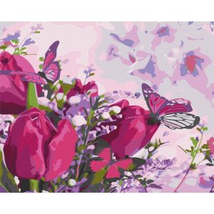 Peinture par numéros - Tulips (Meadow)