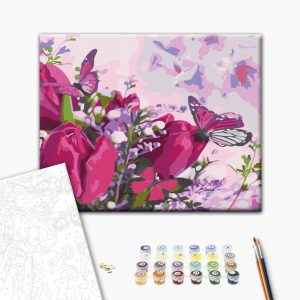 Peinture par numéros - Tulips (Meadow)