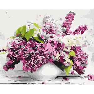 Peinture par numéros - Vase and Flowers
