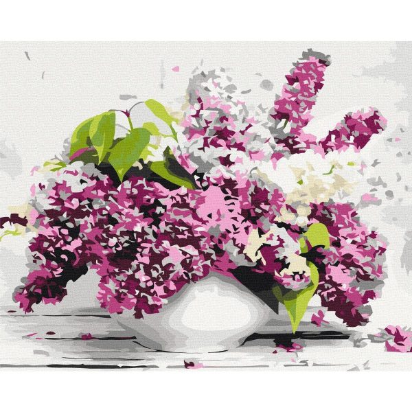 Peinture par numéros - Vase and Flowers