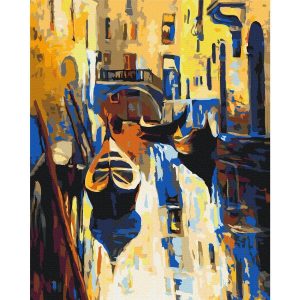 Peinture par numéros - Venice (Gondolas)