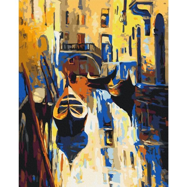 Peinture par numéros - Venice (Gondolas)