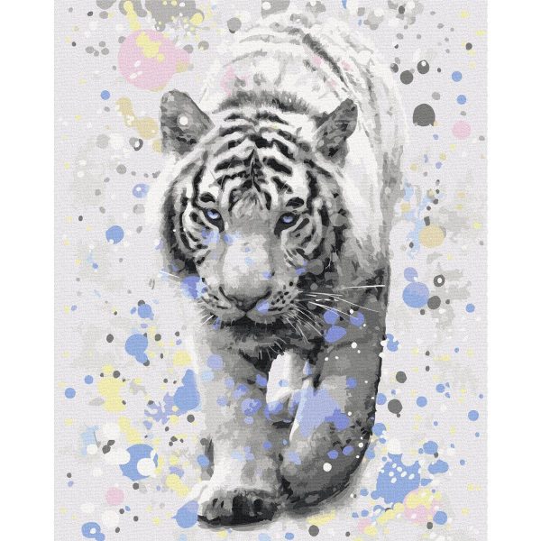 Peinture par numéros - White Tiger