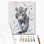 Peinture par numéros - White Tiger