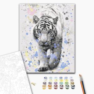 Peinture par numéros - White Tiger