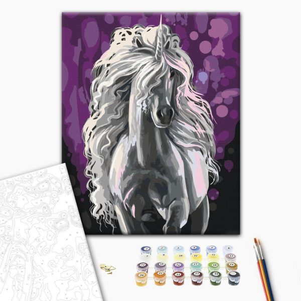 Peinture par numéros - White Unicorn