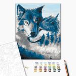 Peinture par numéros - Wolves in Love