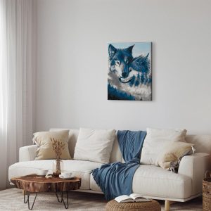 Peinture par numéros - Wolves in Love