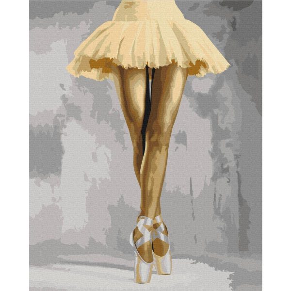 Peinture par numéros - Yellow Ballerina